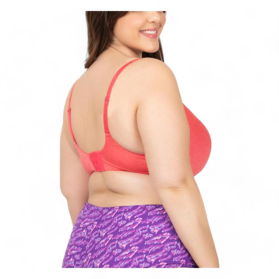 Sostén Microfibra Mujer Lady Genny Copa C Coral