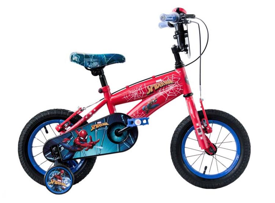 Bicicleta Infantil Lahsen Spiderman A.12 Rojo