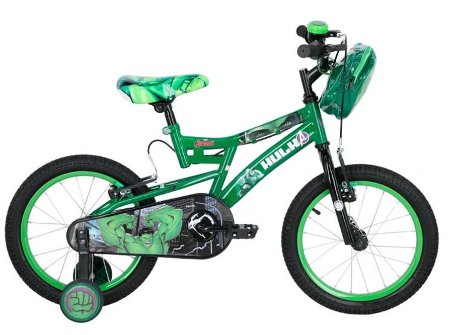 Bicicleta Infantil Lahsen Hulk A.16 Verde