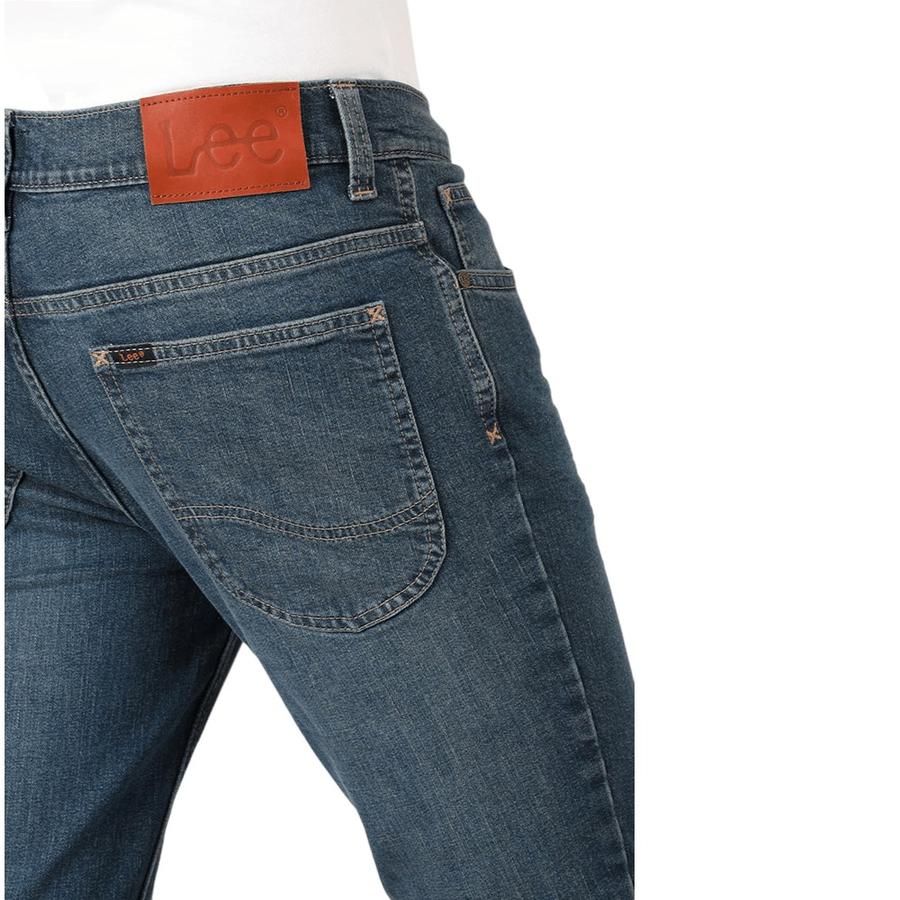 Jeans Slim Fit Hombre Lee Macky Azul