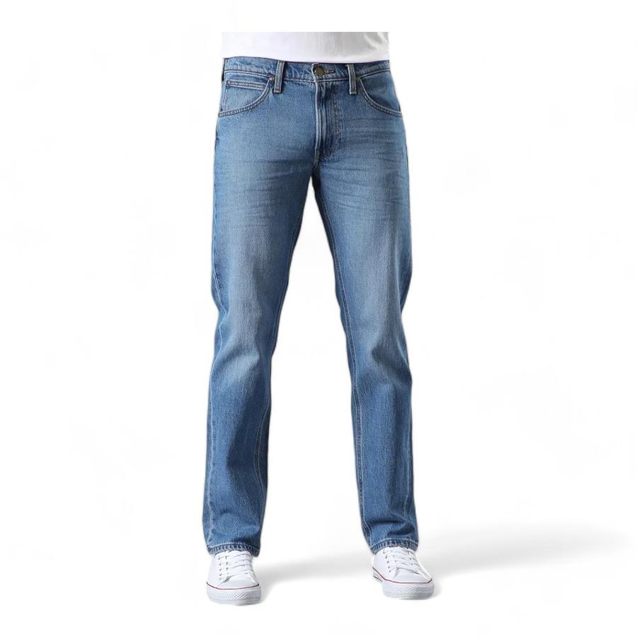 Jeans Straight Fit Hombre Lee Daren Celeste