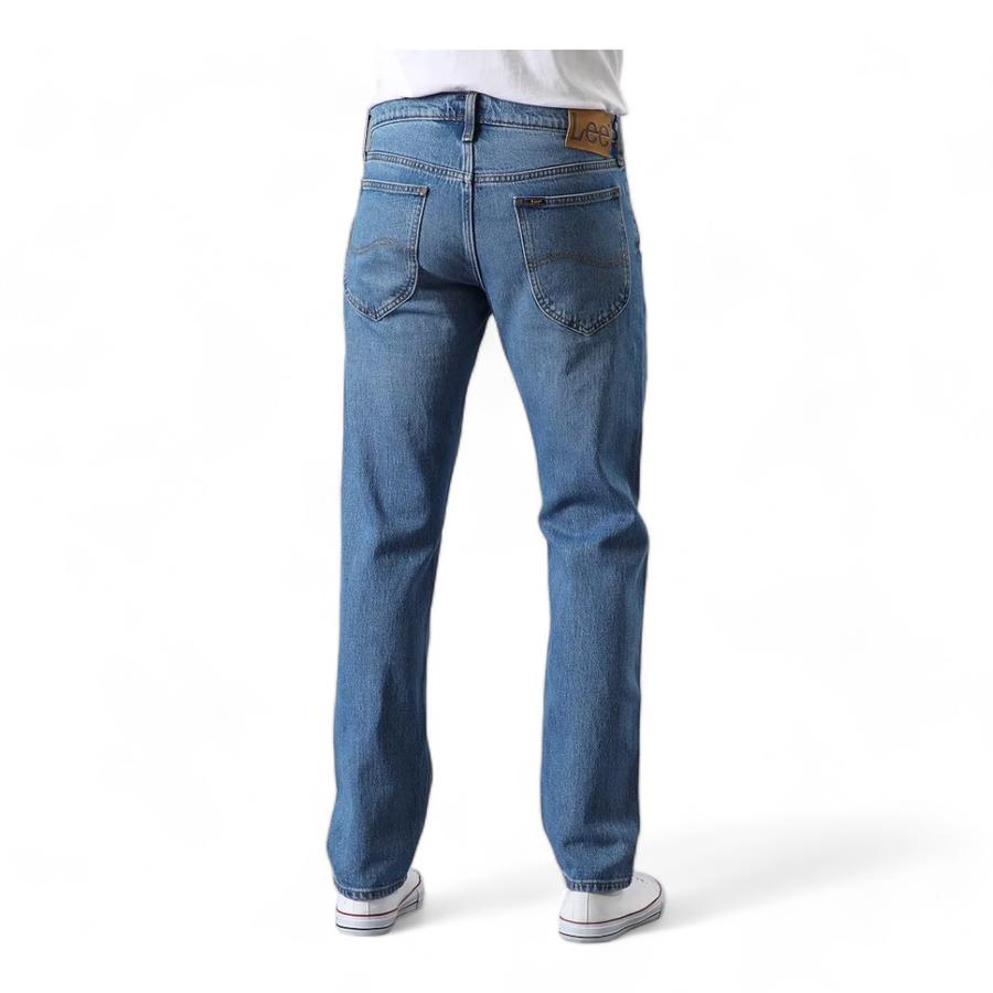 Jeans Straight Fit Hombre Lee Daren Celeste