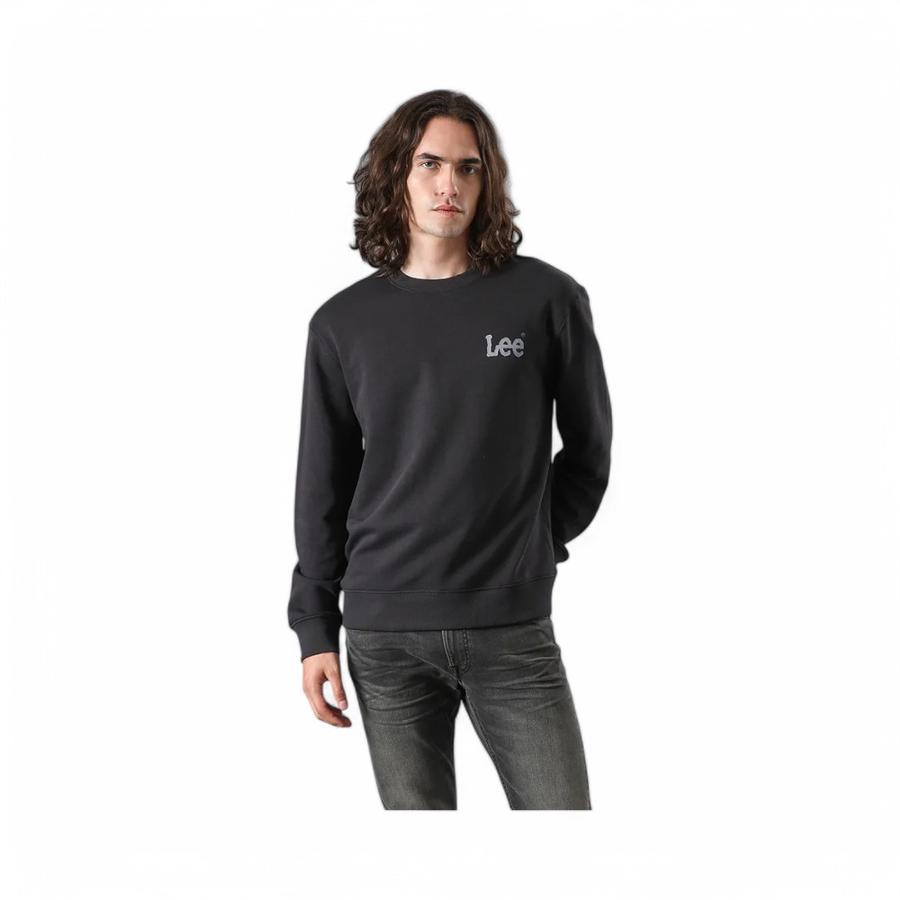 Polerón Hombre Lee Woobly Washed Negro