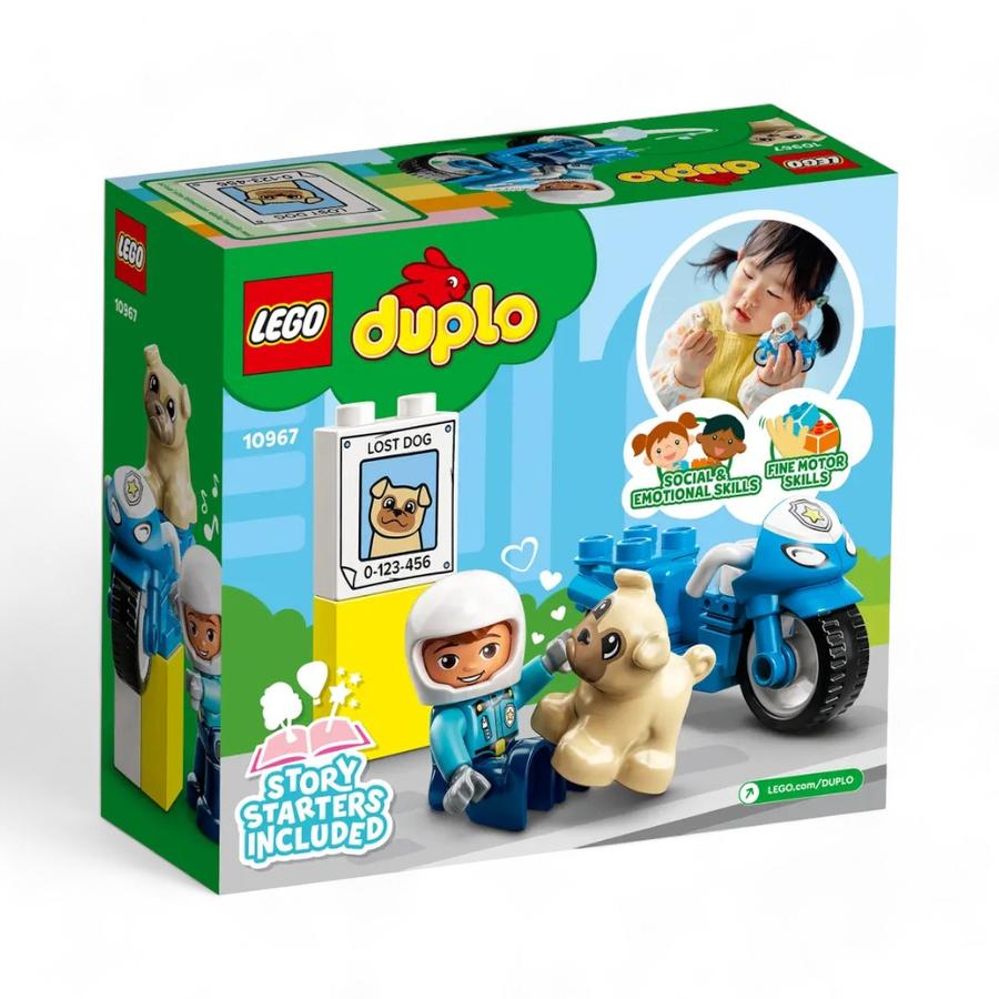 Set De Construccion Lego Duplo Rescate Moto de Policia