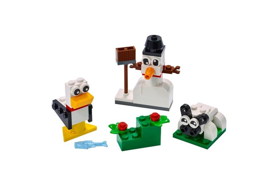 Lego Ladrillos Creativos Blancos