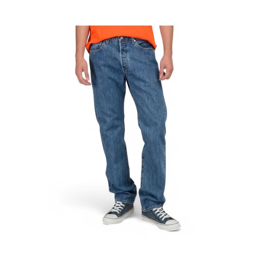 Jeans Hombre Levi's 501 Original Fit Azul