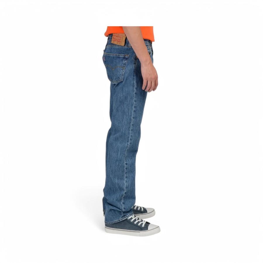 Jeans Hombre Levi's 501 Original Fit Azul