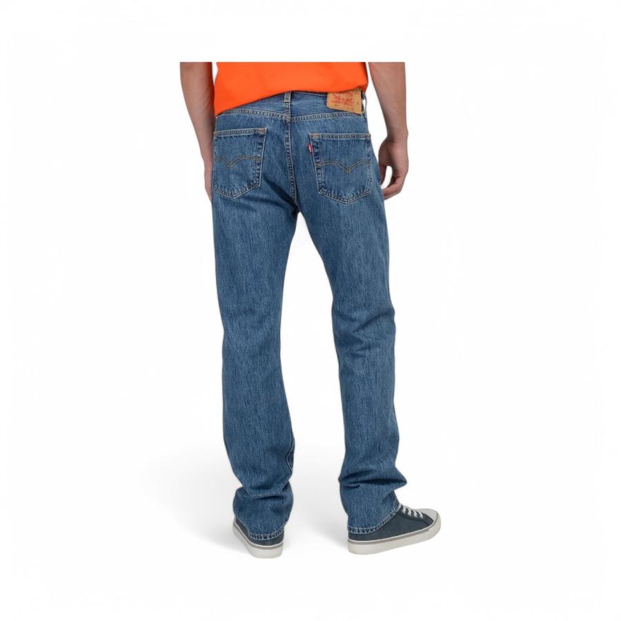 Jeans Hombre Levi's 501 Original Fit Azul