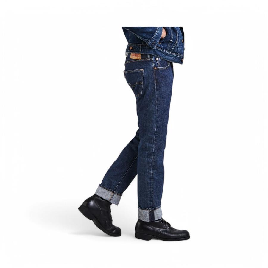 Jeans Hombre Levi's 501 Original Fit Azul Marino