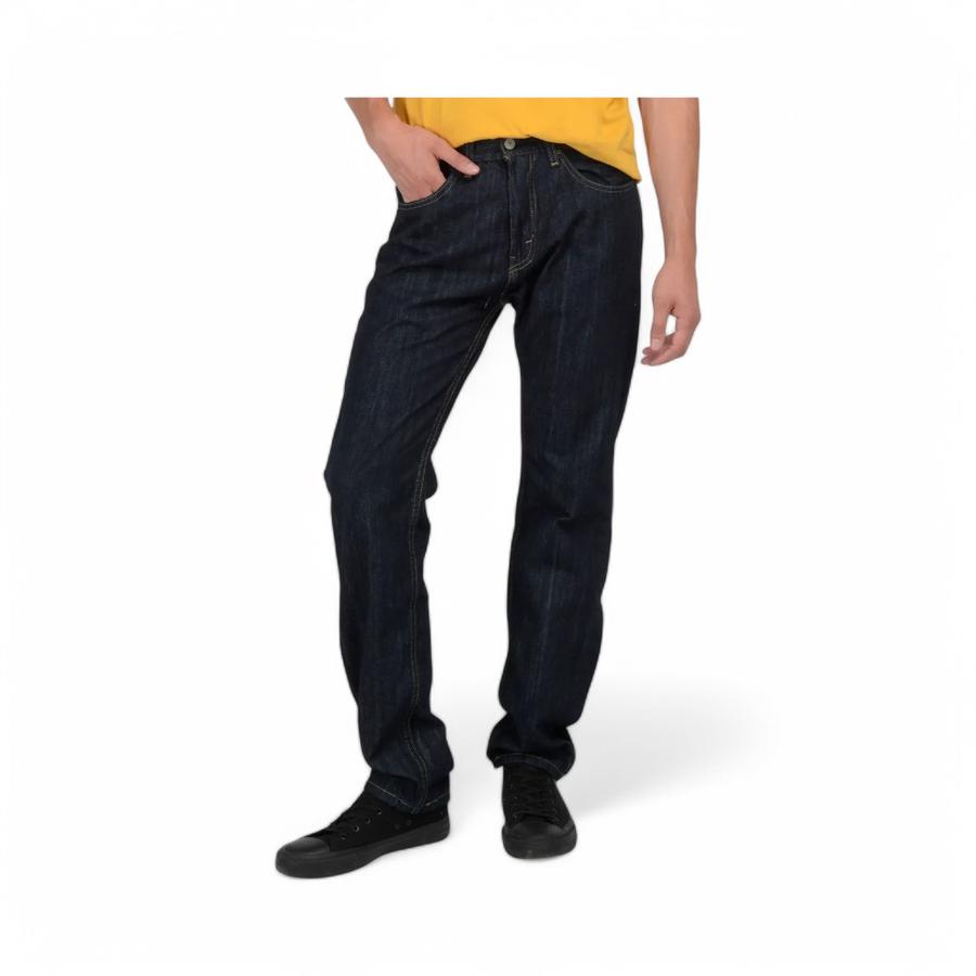 Jeans Hombre Levi’s 505 Regular Recto Azul Oscuro