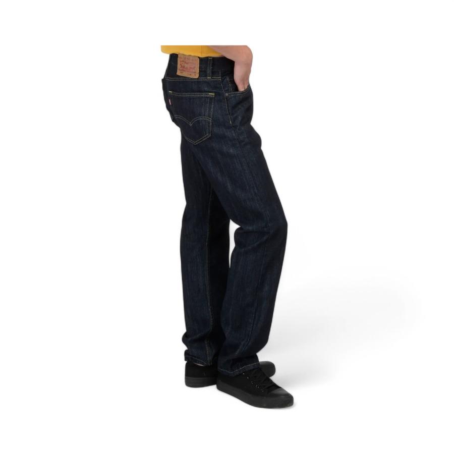 Jeans Hombre Levi’s 505 Regular Recto Azul Oscuro