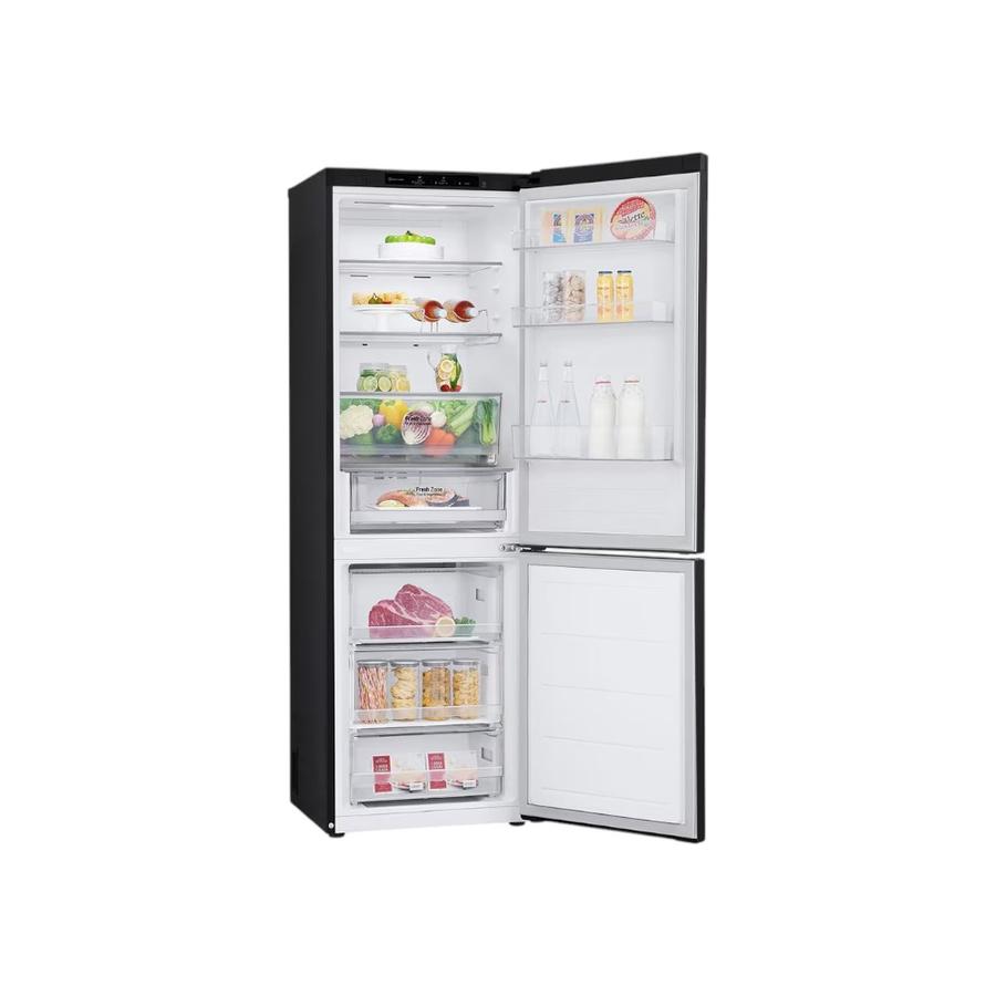 Refrigerador Bottom LG Smart Inverter Compressor Negro