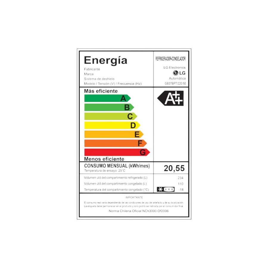 Refrigerador Bottom LG Smart Inverter Compressor Negro