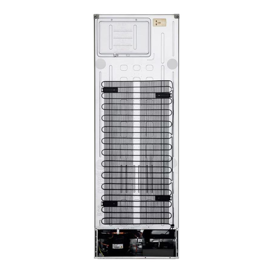 Refrigerador LG Bottom Freezer 306L Smart Inverter Plateado