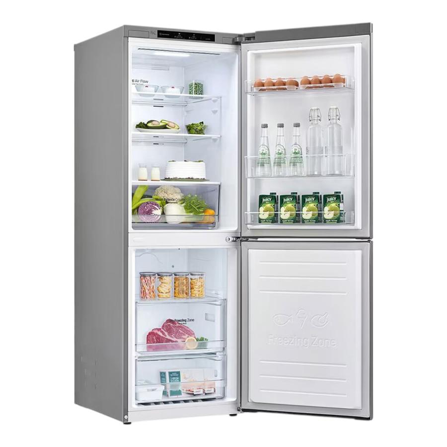 Refrigerador LG Bottom Freezer 306L Smart Inverter Plateado
