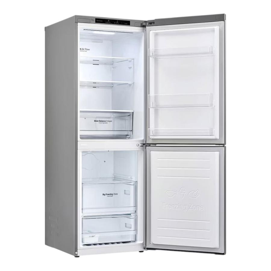 Refrigerador LG Bottom Freezer 306L Smart Inverter Plateado
