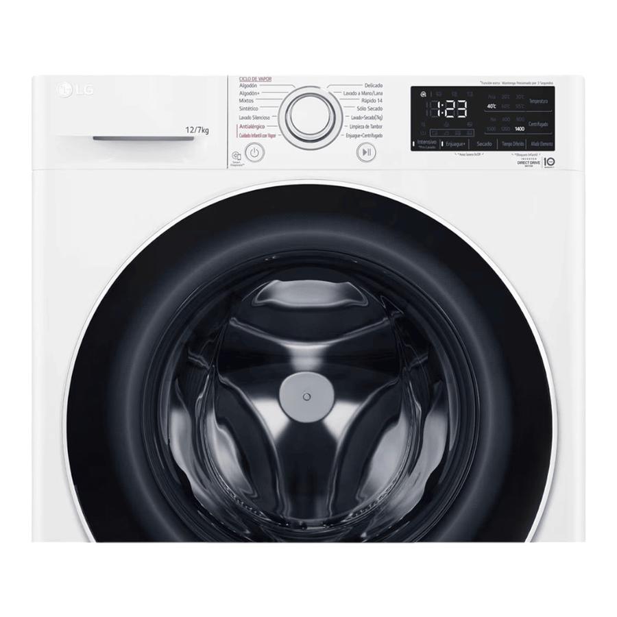 Lavadora Secadora De Carga Frontal 12Kg/7Kg LG