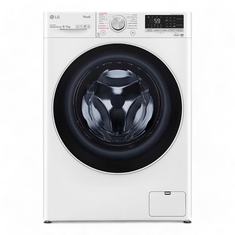 Lavadora Secadora LG 9 Kg /5 Kg WD9WVC4S6