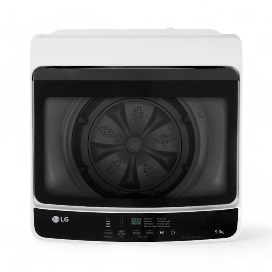 Lavadora Carga Superior LG 9 Kg Lavado Rápido Blanco