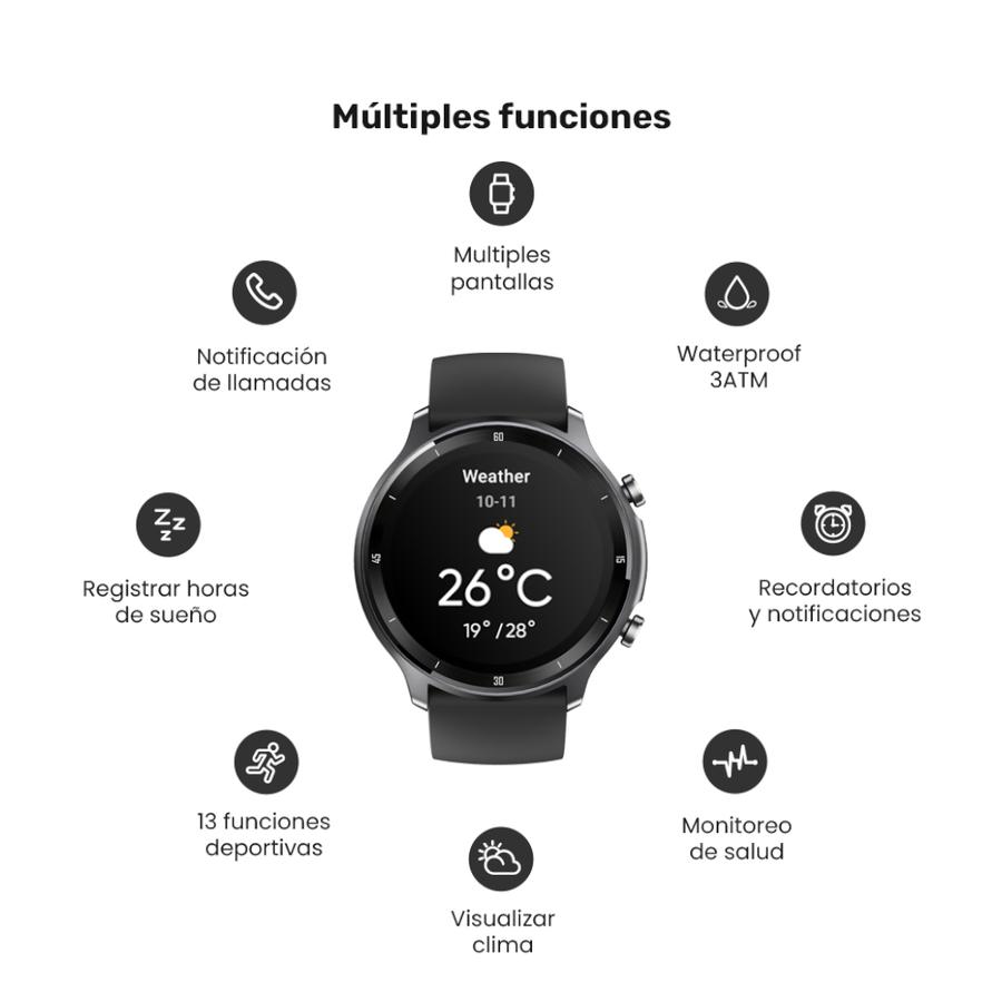 Smartwatch Lhotse Runner 219 Negro