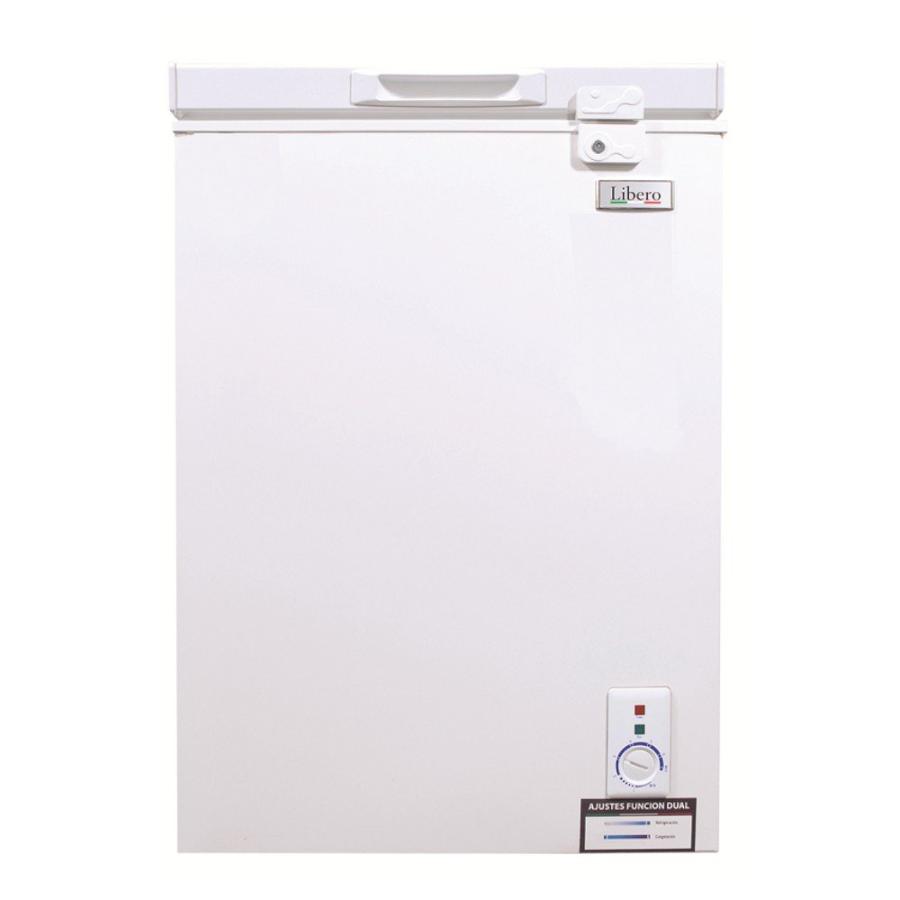 Freezer Libero Lfh-100l Horizontal Blanco 100 Litros