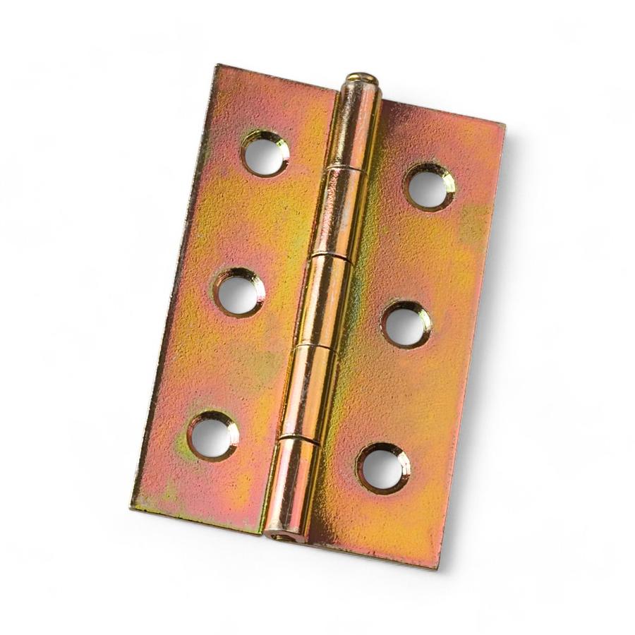 2 Bisagras Lioi Linea 38 Acero Zincado 3" + Tornillos