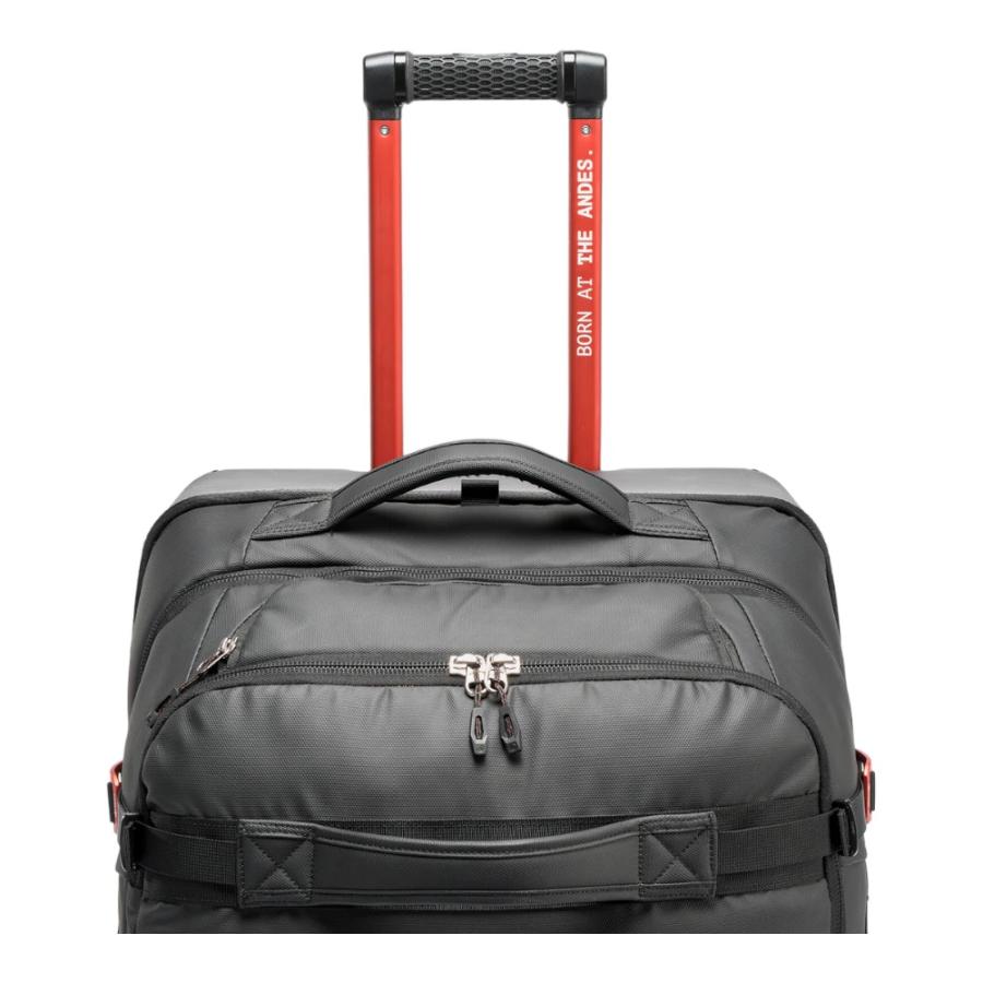 Bolso Unisex Lippi Fox Wheel Duffle 45L Negro