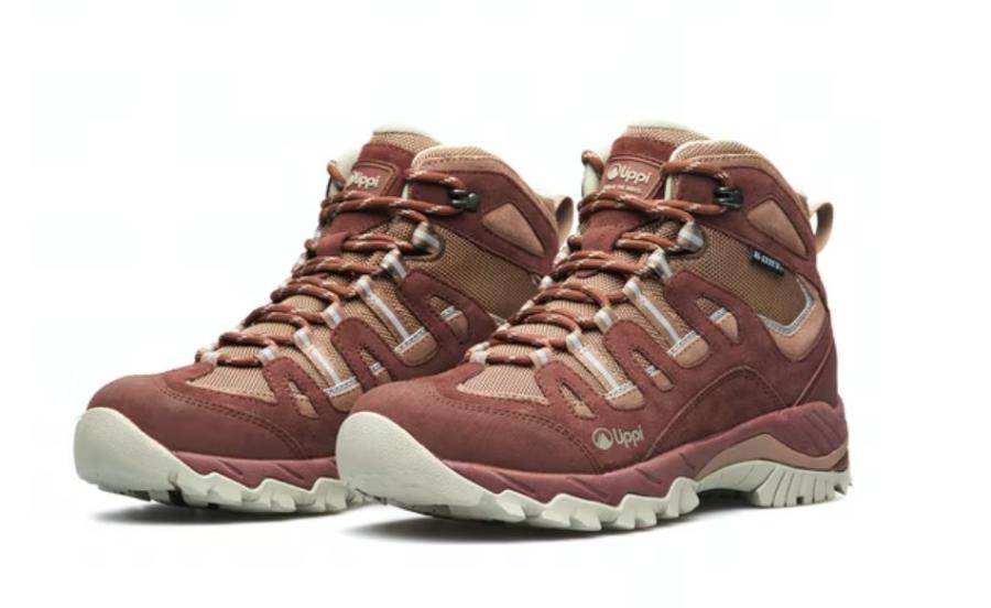 Botin Mujer Lippi Puelo Cs Hi Burdeo
