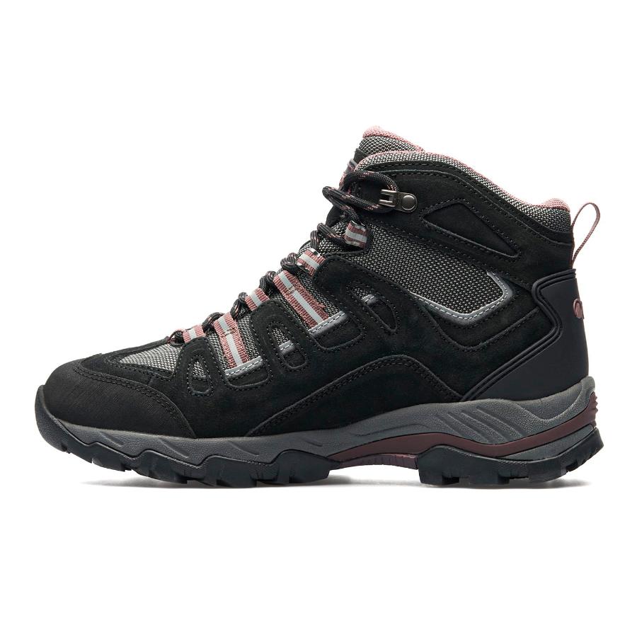 Botin Outdoor Mujer Lippi Puelo Cs Hi Negro