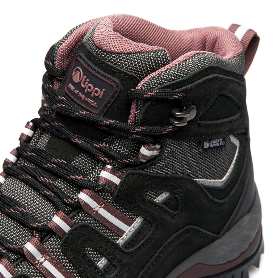 Botin Outdoor Mujer Lippi Puelo Cs Hi Negro