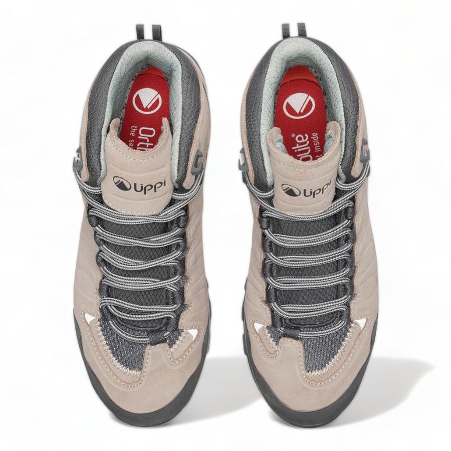 Botin Outdoor Mujer Lippi All Terra Mid Beige