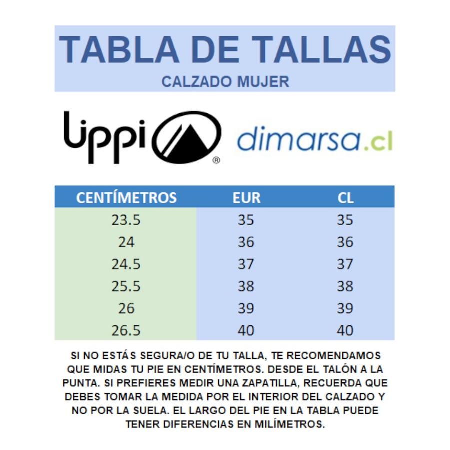 Botin Outdoor Mujer Lippi All Terra Mid Beige