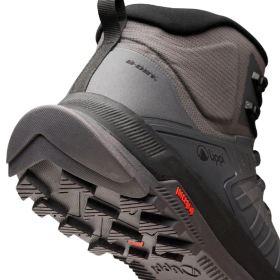Botin Outdoor Hombre Lippi Vulcano Gris Oscuro
