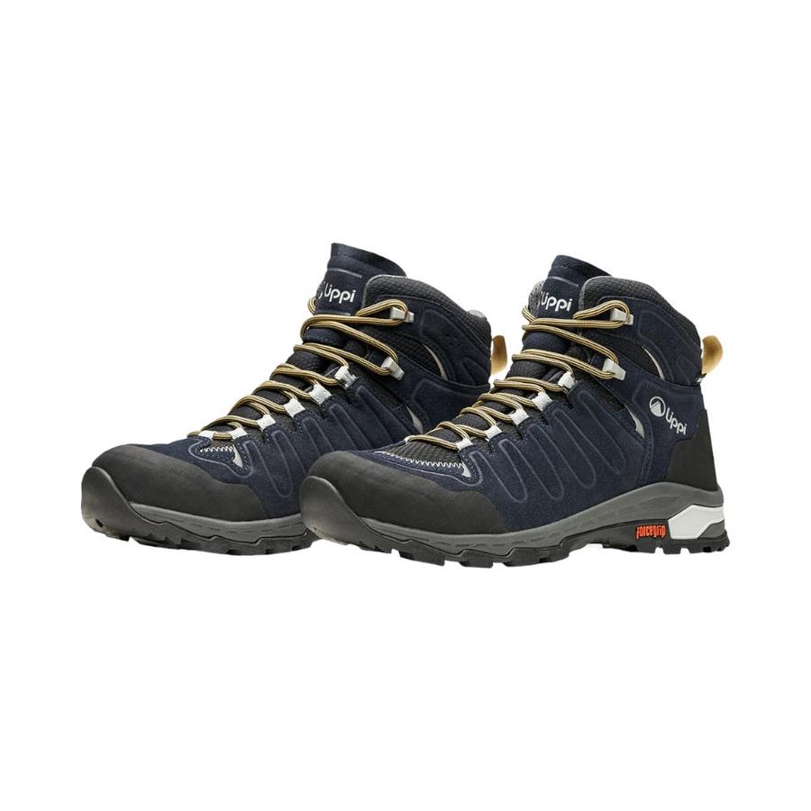 Botines Outdoor Hombre Lippi All Terra Mid Azul