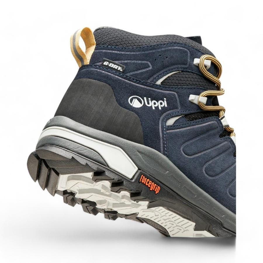 Botines Outdoor Hombre Lippi All Terra Mid Azul
