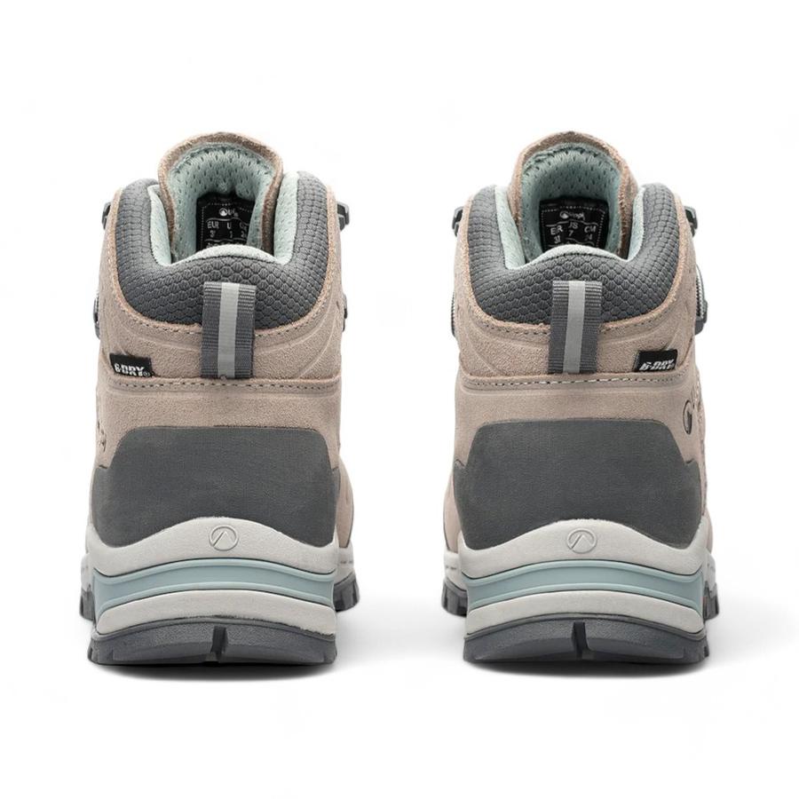 Botines Outdoor Mujer Lippi All Terra Mid Beige