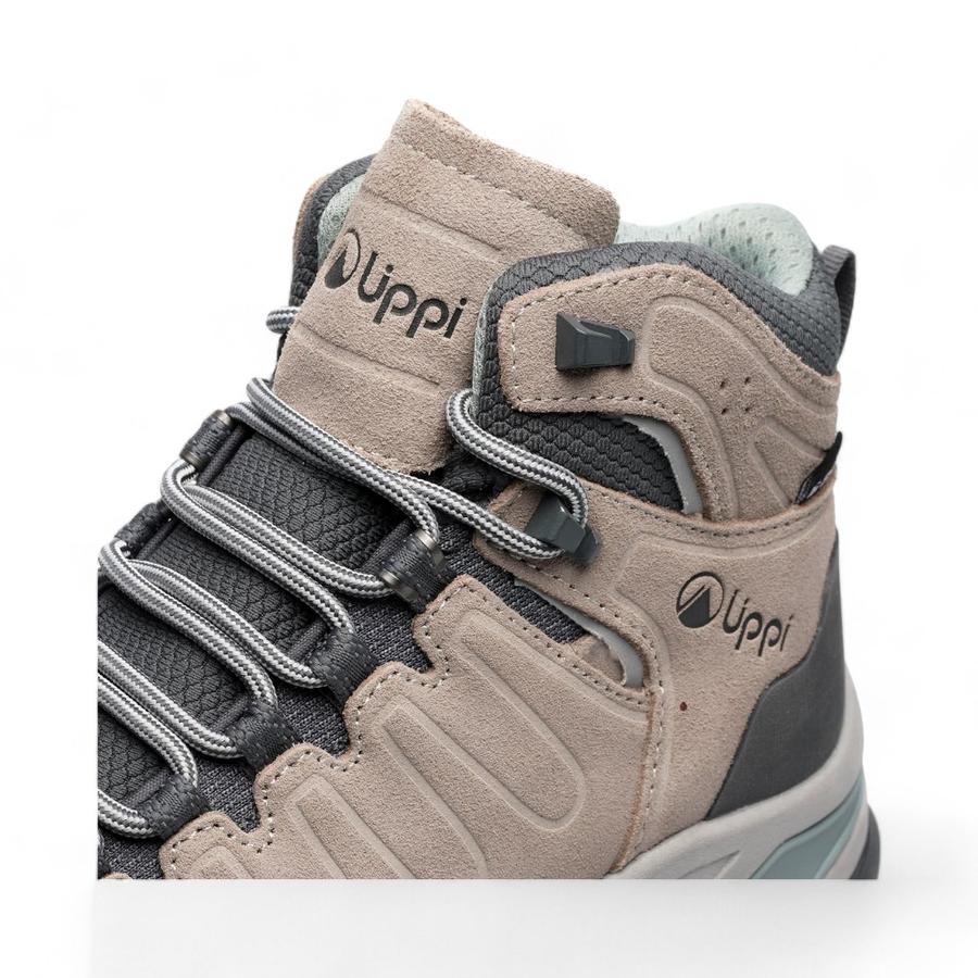 Botines Outdoor Mujer Lippi All Terra Mid Beige