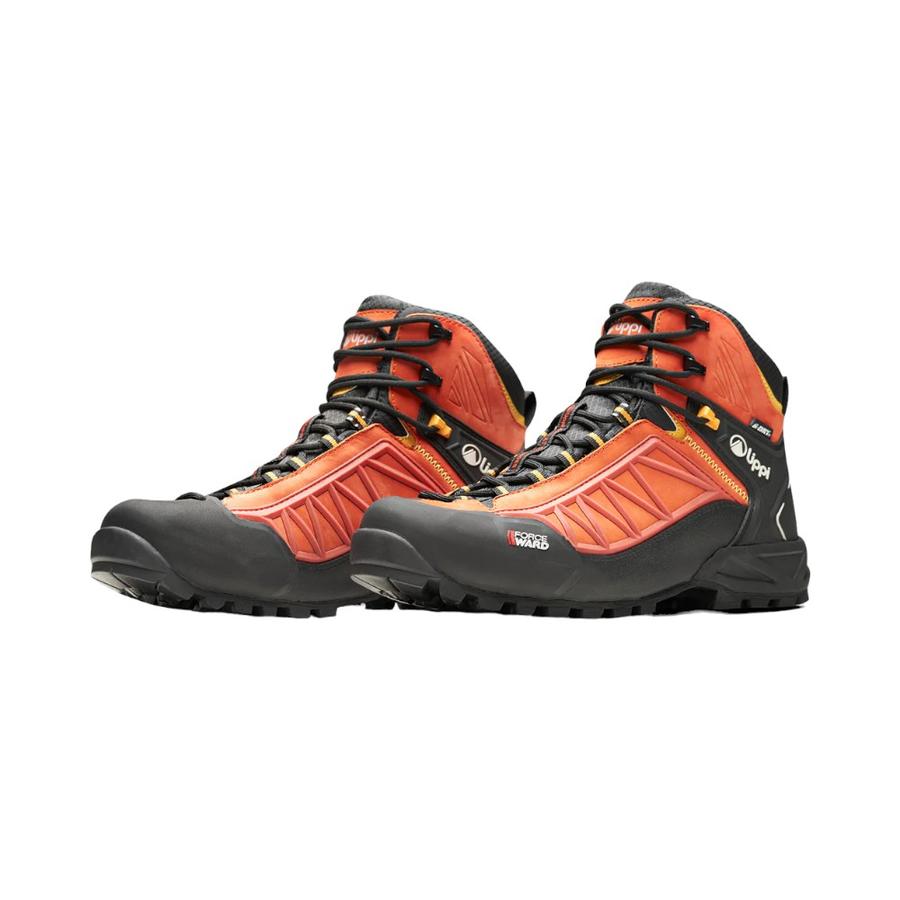 Botines Outdoor Hombre Lippi Bravo Evo Rojo Anaranjado