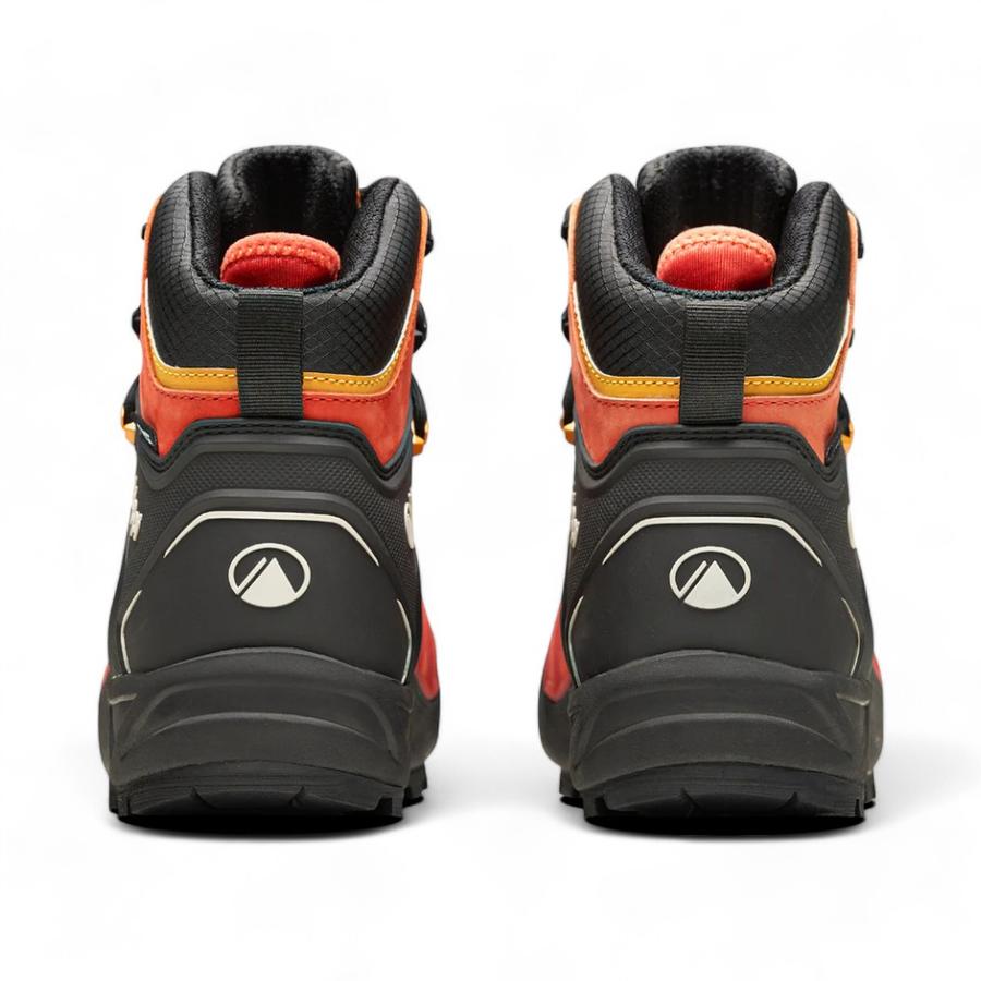 Botines Outdoor Hombre Lippi Bravo Evo Rojo Anaranjado