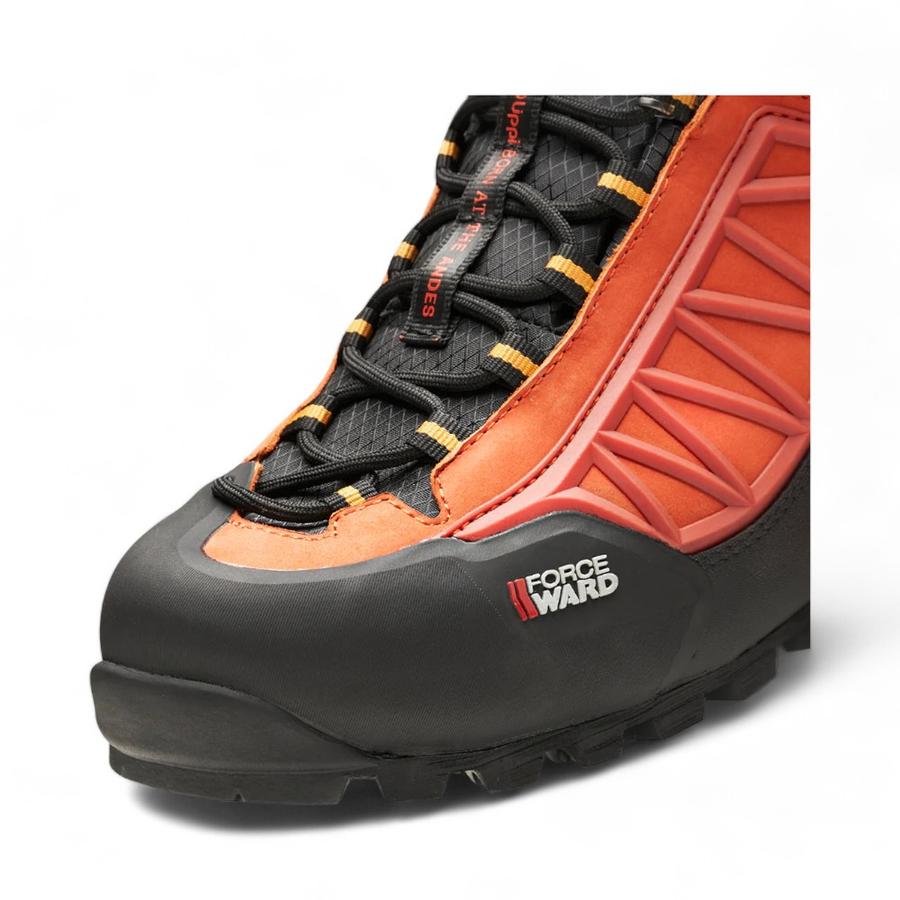 Botines Outdoor Hombre Lippi Bravo Evo Rojo Anaranjado