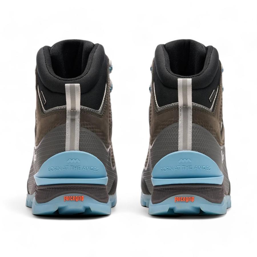 Botines Outdoor Hombre Lippi Serac Grafito/Celeste