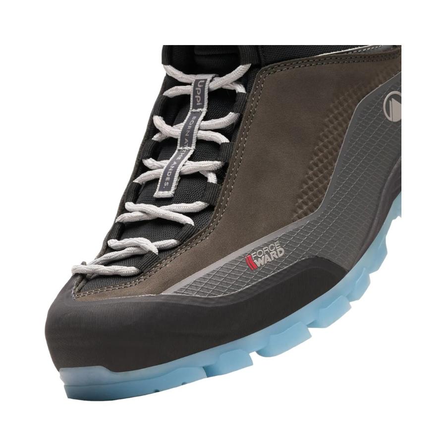 Botines Outdoor Hombre Lippi Serac Grafito/Celeste