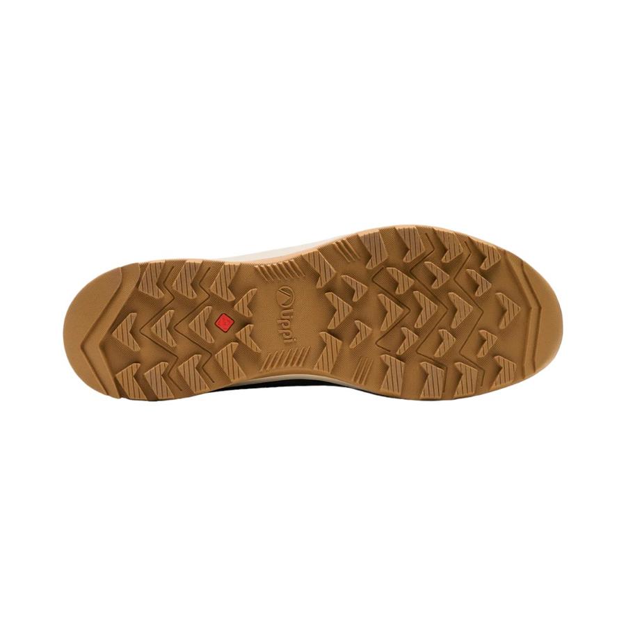 Zapatillas Outdoor Hombre Lippi Vulcano Onyx Mid Bdry Café