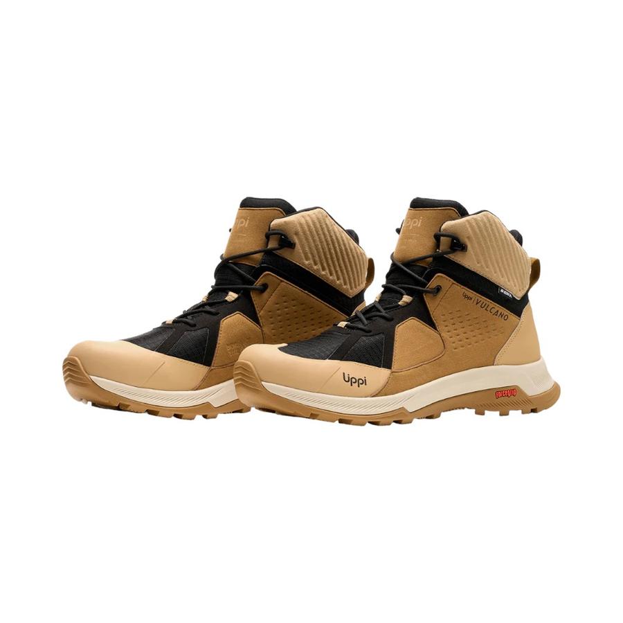 Zapatillas Outdoor Hombre Lippi Vulcano Onyx Mid Bdry Café