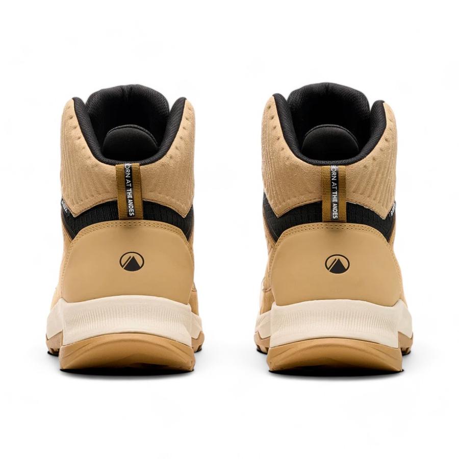 Zapatillas Outdoor Hombre Lippi Vulcano Onyx Mid Bdry Café