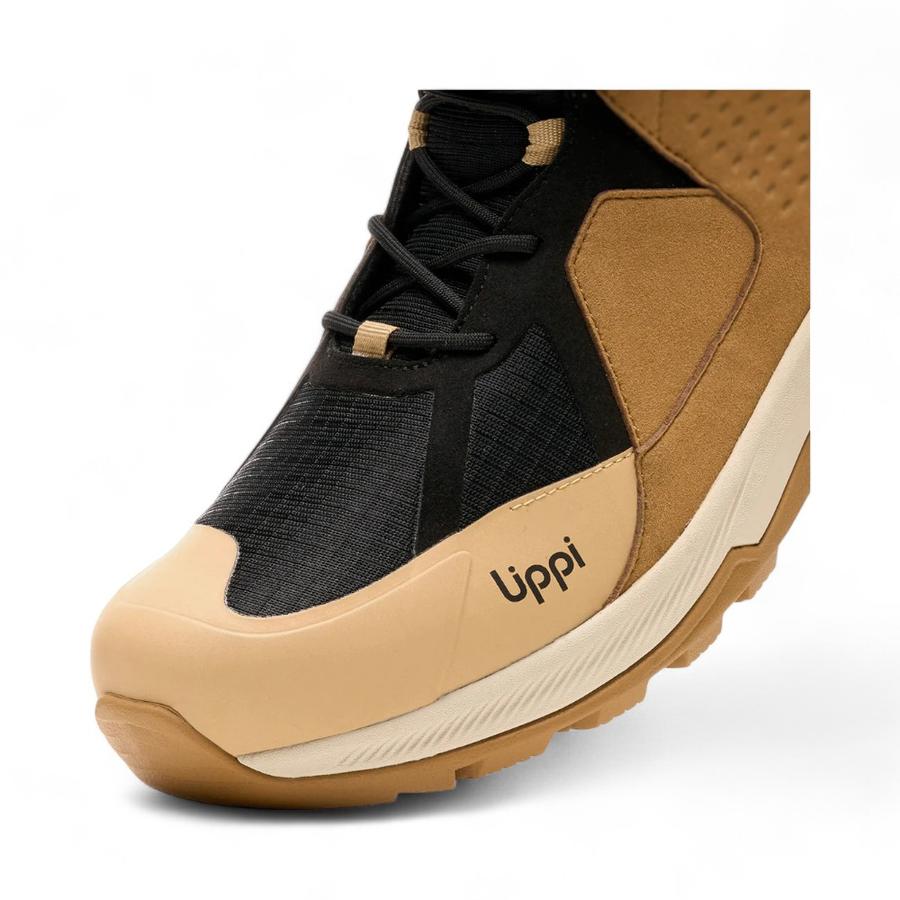 Zapatillas Outdoor Hombre Lippi Vulcano Onyx Mid Bdry Café