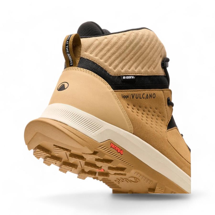 Zapatillas Outdoor Hombre Lippi Vulcano Onyx Mid Bdry Café