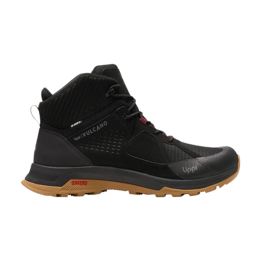 Zapatillas Outdoor Hombre Lippi Vulcano Onyx Mid Negro
