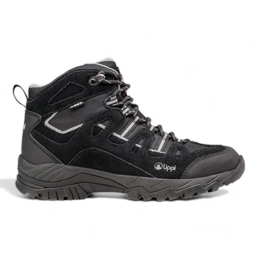 Botin Outdoor Infantil Lippi Puelo Cs Hi Negro