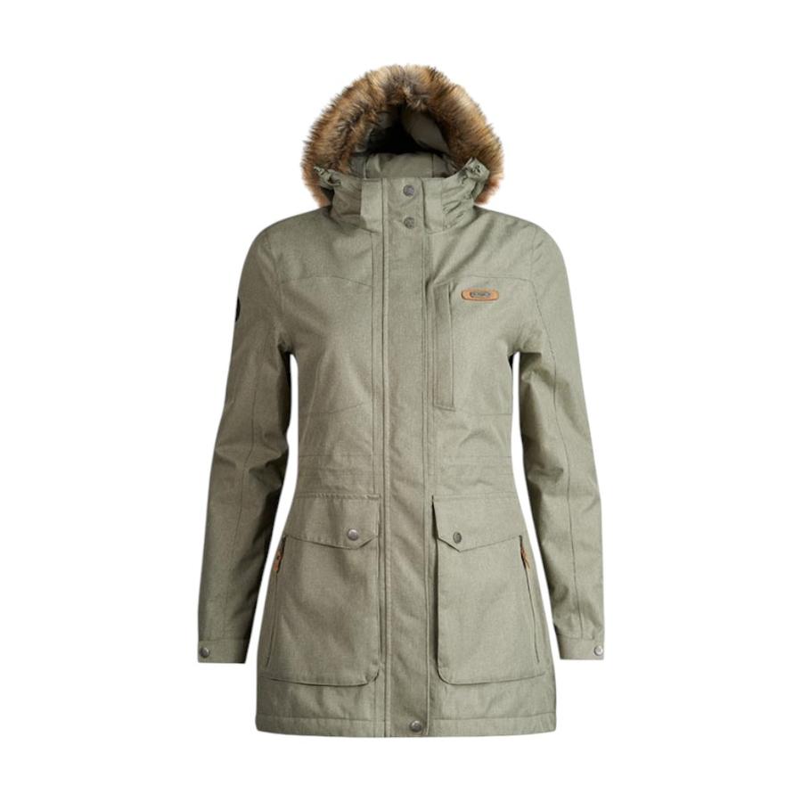 Chaqueta Mujer Lippi Roble B-Dry Hoody Jacket Verde